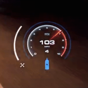 Need for Speed Speedometer HUD Element